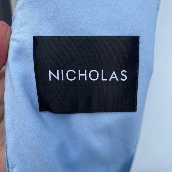 NICHOLAS Lace  Overlay Crochet Strappy Sheath Dress, size 2 - Picture 9 of 11